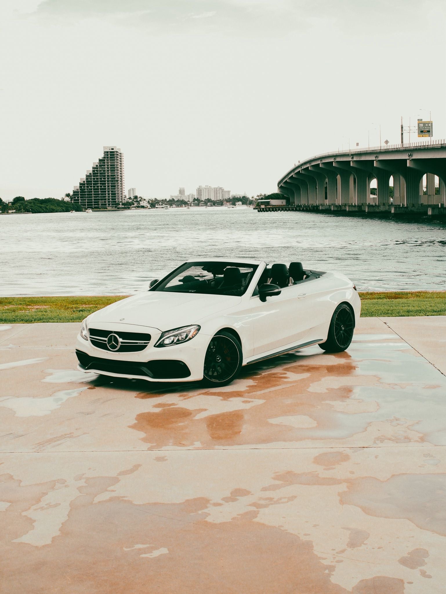 White | Mercedes Benz C Class